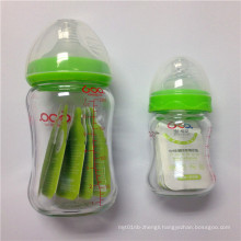 Well-Designed Borosilicate Glass Baby Feeding Bottle
